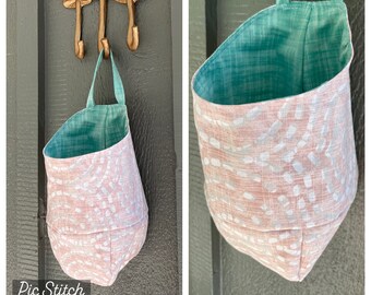 Home Storage Hanging Pod Storage Bag Gentle Pink