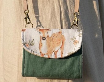 Foraging Bushcraft Belt Pouch Wallet Bag Herb Mushroom Collecting Medium