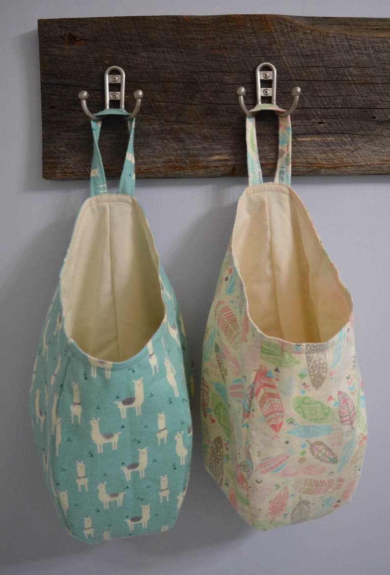 Easy Sew Hanging Storage Pod Basket PDF Pattern Etsy