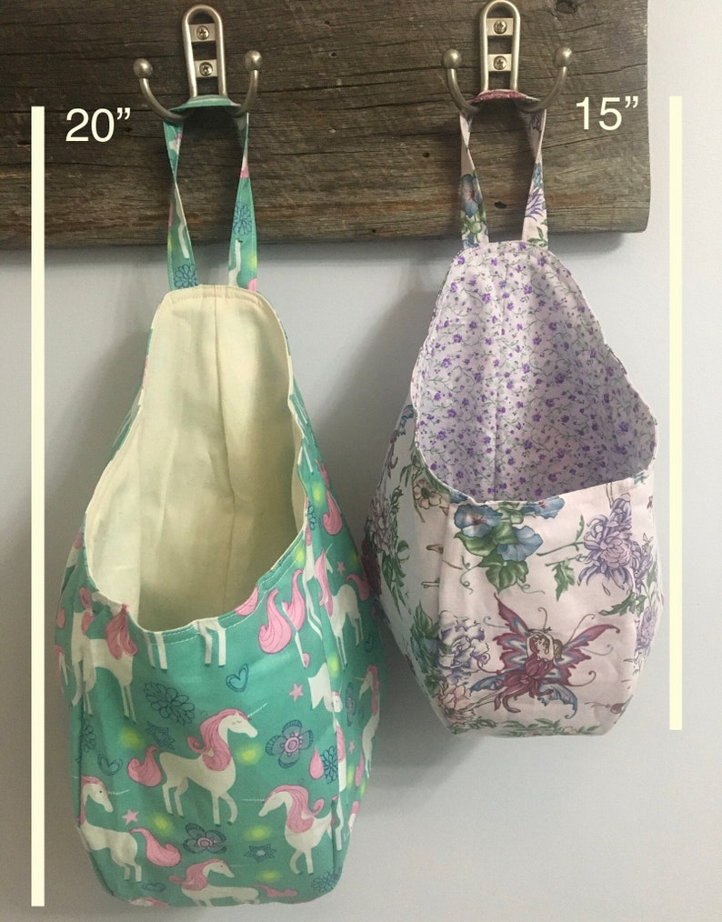 Easy Sew Hanging Storage Pod Basket Bag PDF Pattern SMALL and Etsy