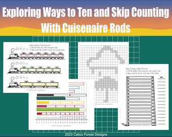 Exploring Ways to Ten and Skip Counting With Cuisenaire Rods