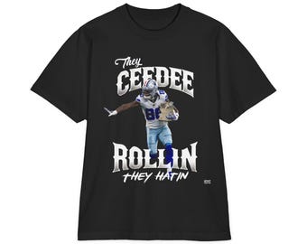 They CeeDee Rollin | Oversized Dallas Cowboys Tee | Limited Edition CeeDee Lamb Fan Apparel