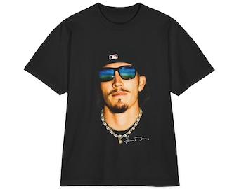 Jarren Duran Oversized Vintage Inspired Drop-Shoulder T-Shirt