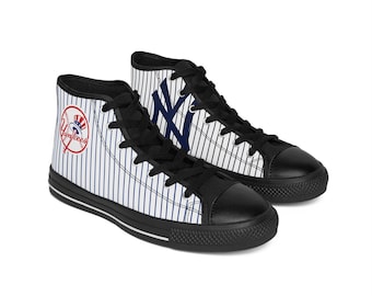 Men's Classic New York Yankees Sneakers | World Series High Tops