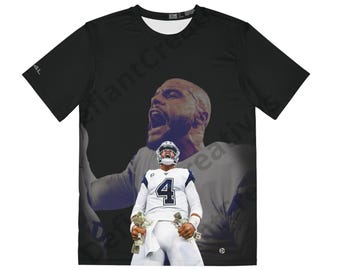 Dak Prescott | DC4L | Men's Dallas Cowboys Polyester Tee Shirt