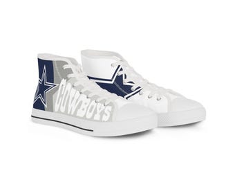 Men's Dallas Cowboys High Tops LIMITED EDITON| Custom NFL Shoes