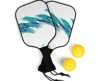 Retro Vintage Pickleball Set