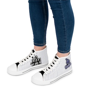 Womens LA Dodgers World Series Edition High-Tops | MLB Shoes |