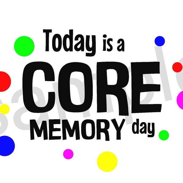 Core Memory Shirt - Etsy