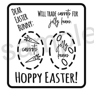 Easter Bunny Tray SVG Digital Download Cut File - Easter SVG - Jelly Beans - Carottes - Exchange SVG - Easter Bunny Image
