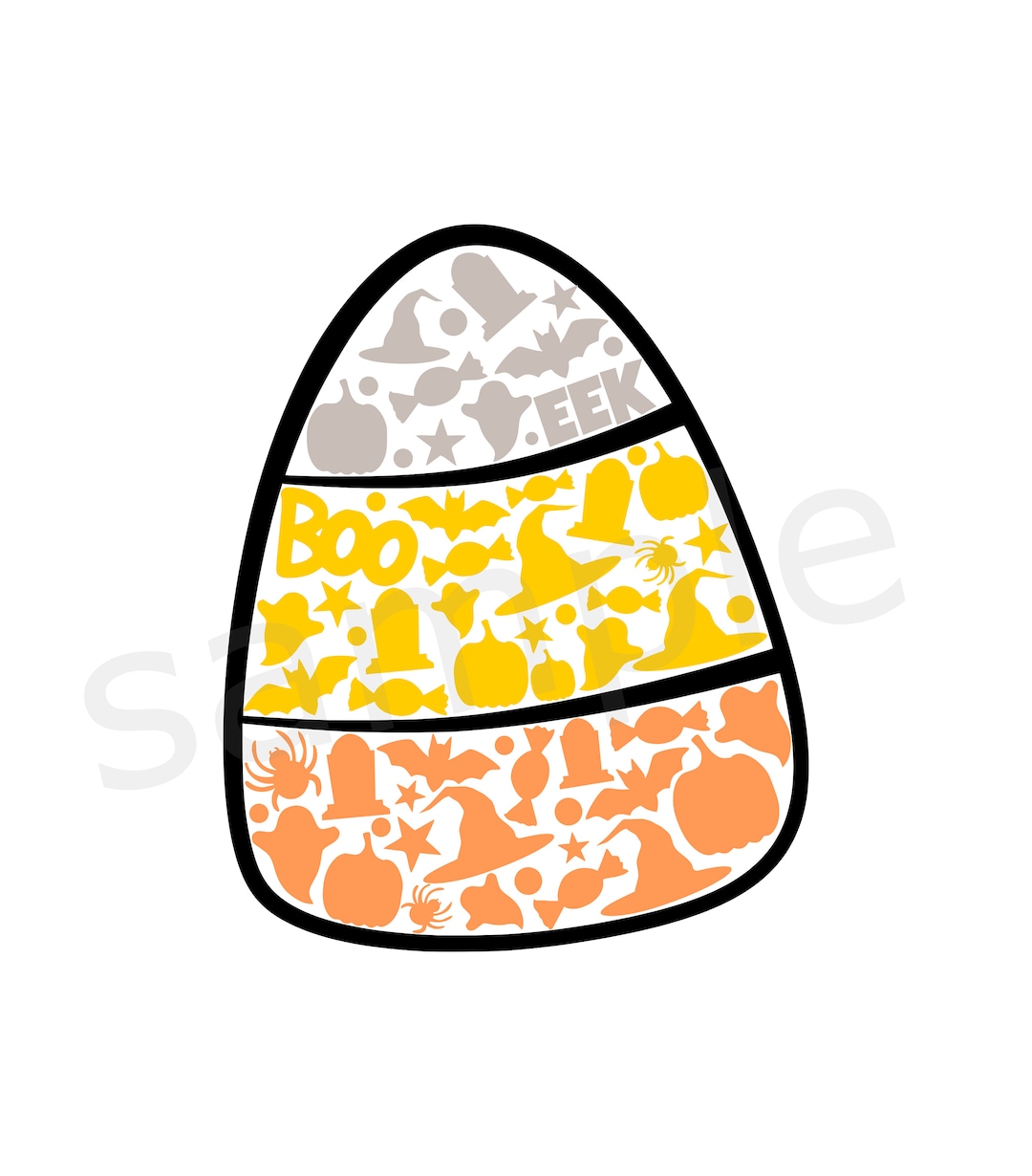 Candy Corn SVG Digital Download Cut File - Halloween SVG - October SVG ...