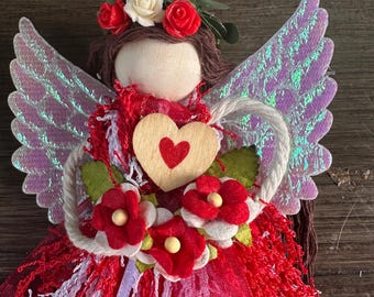 Red Angel  Tassel