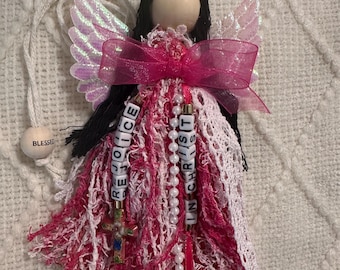 Pink  Angel  Tassel
