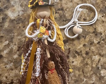 Little Witch Rearview Mirror Tassel