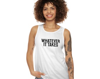 Lo que sea necesario - Camiseta sin mangas deportiva unisex - Motivación para correr, entrenar y hacer ejercicio Marvel