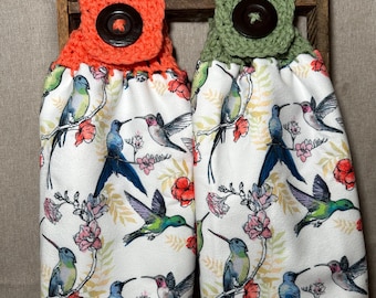 Set of 2 Hanging kitchen towels