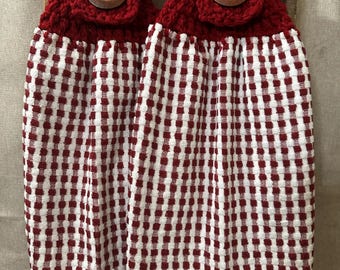 Set of 2 Hanging  kitchen towels