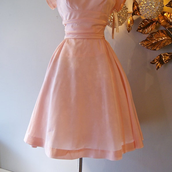 RESERVED // 1960s Dress // Vintage Powder Pink IT's MY Party Dress
