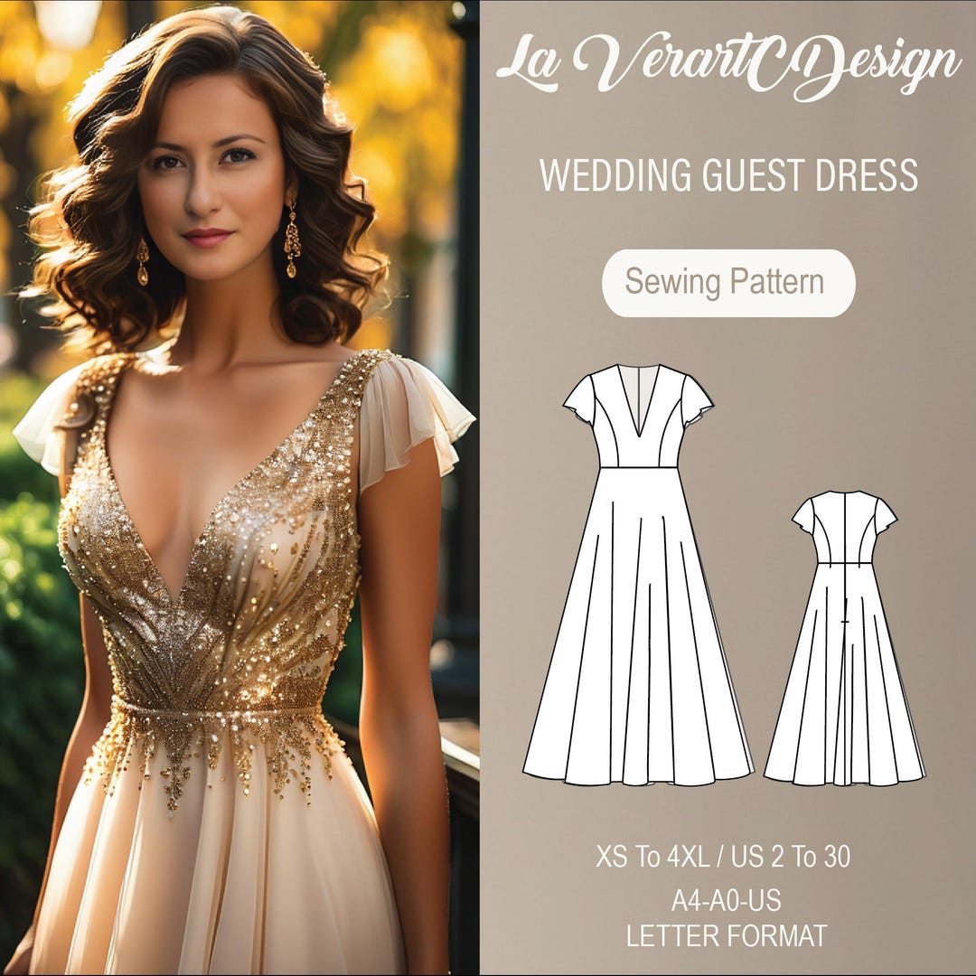Elegant Wedding Dress Guest Patterns for Flawless Guest Attire