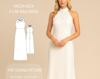 halter dress australia Maxi Dress Halter Plunge Mesh Wedding Guest Dress | Blue Pink