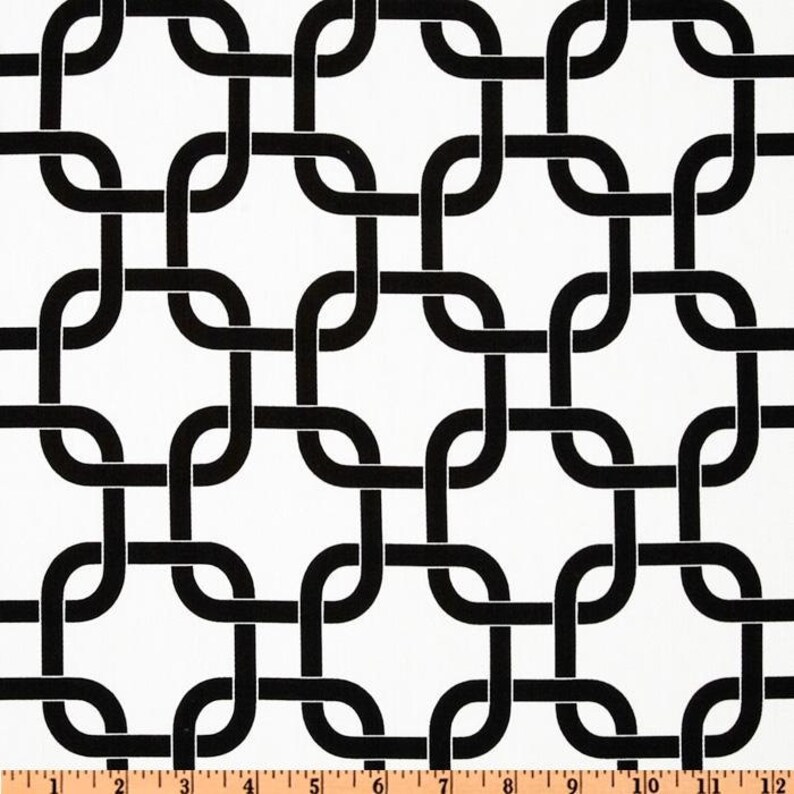 Modern Table Runner Every Day Runner 84 Table Runner Navy and White Chain Link Table Runner Year /'Rond Runner Bridal Shower Runner.