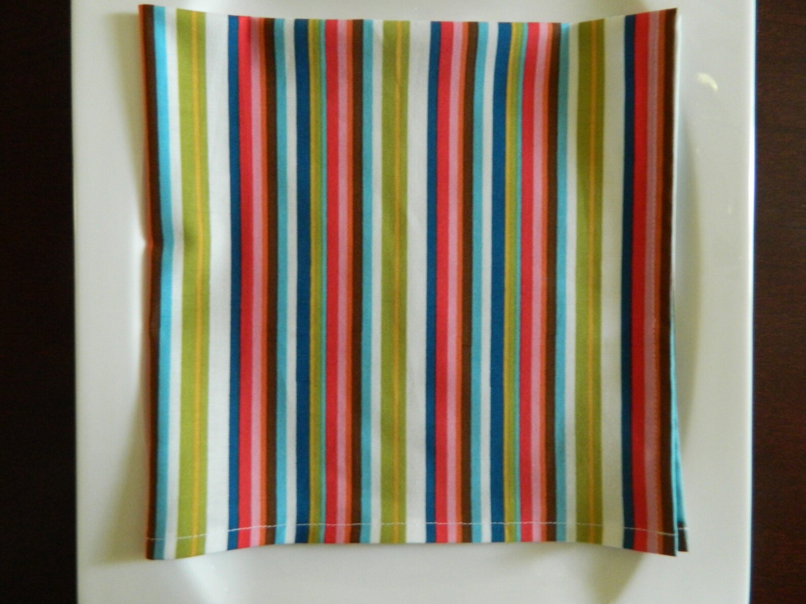 Bromley Stripe Napkins Set of Four -Taupe main image 0