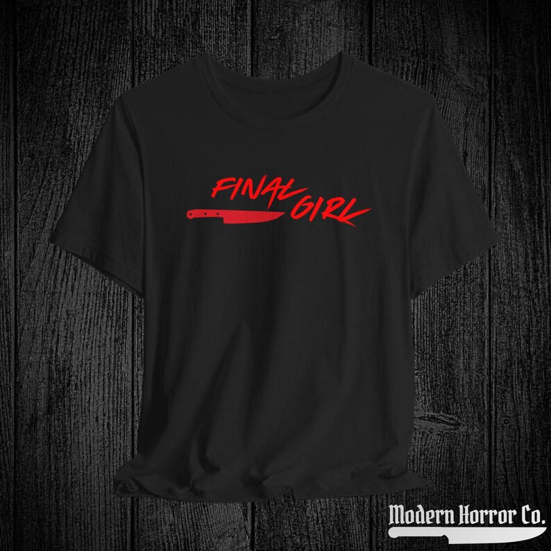 FINAL GIRL Skräcktröja Parkostym | Ikonisk Last Girl Standing / Scream-filmtröja | Halloweenkläder bild 7