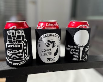 Chłodnica na napoje na wieczór kawalerski Cozy Brews Before I Do's