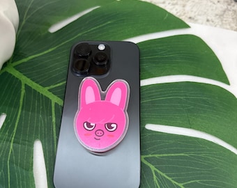 Figurines Skzoo, support pour téléphone en acrylique, prises pop