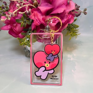 BTS acryl fotokaarthouders, BT21 mirini pc-houders