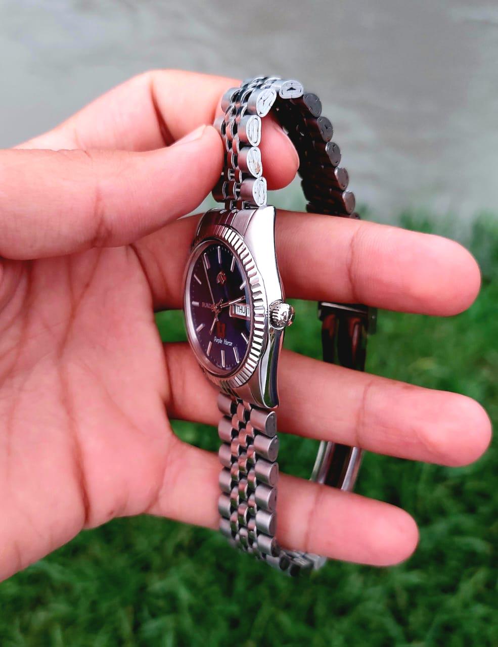 SALE【希少品】RADO Purple Horse 縦型デイデイト 自動巻 Rado Purple Horse - Etsy