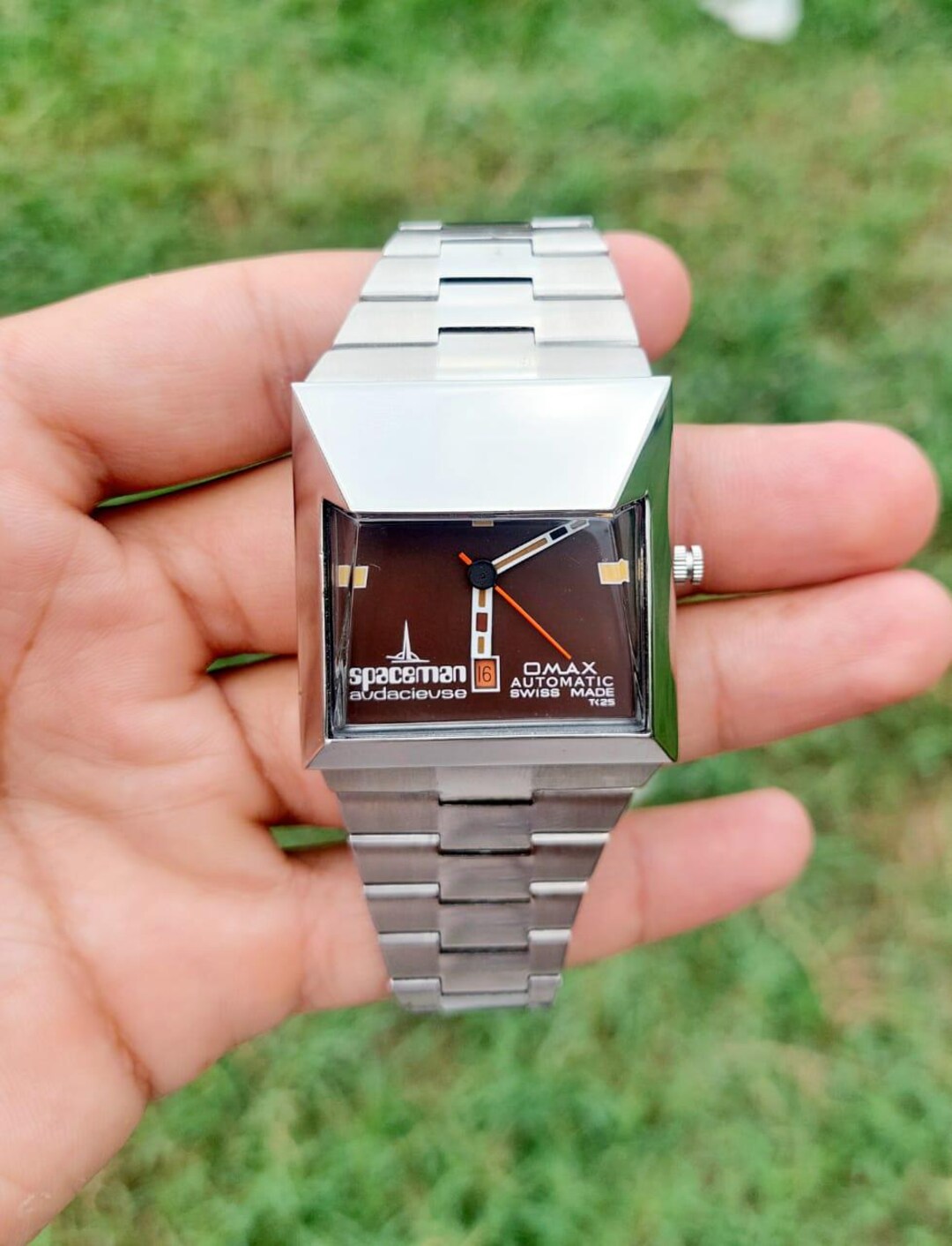 Omax Spaceman Automatic Watch - Etsy