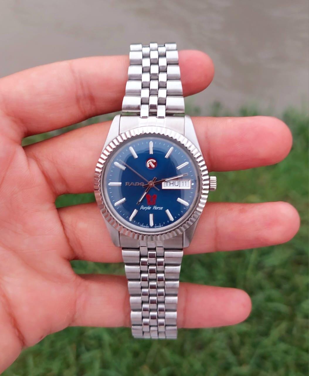 RADOラドー　パープルホース　メンズ自動巻き腕時計　ヴィンテージ希少 Vintage rado watch - Etsy 日本