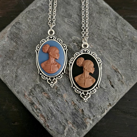 African american cheap cameo jewelry