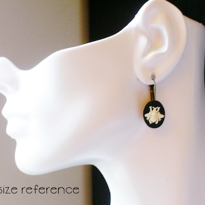 African cameo earrings, black cameo earrings, African American earrings, Kwanzaa gift, cameo jewelry, unique holiday gift ideas image 4