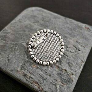 Compass Rose Brooch, Compass Cameo Brooch, Small Cameo Brooch, Silver ...