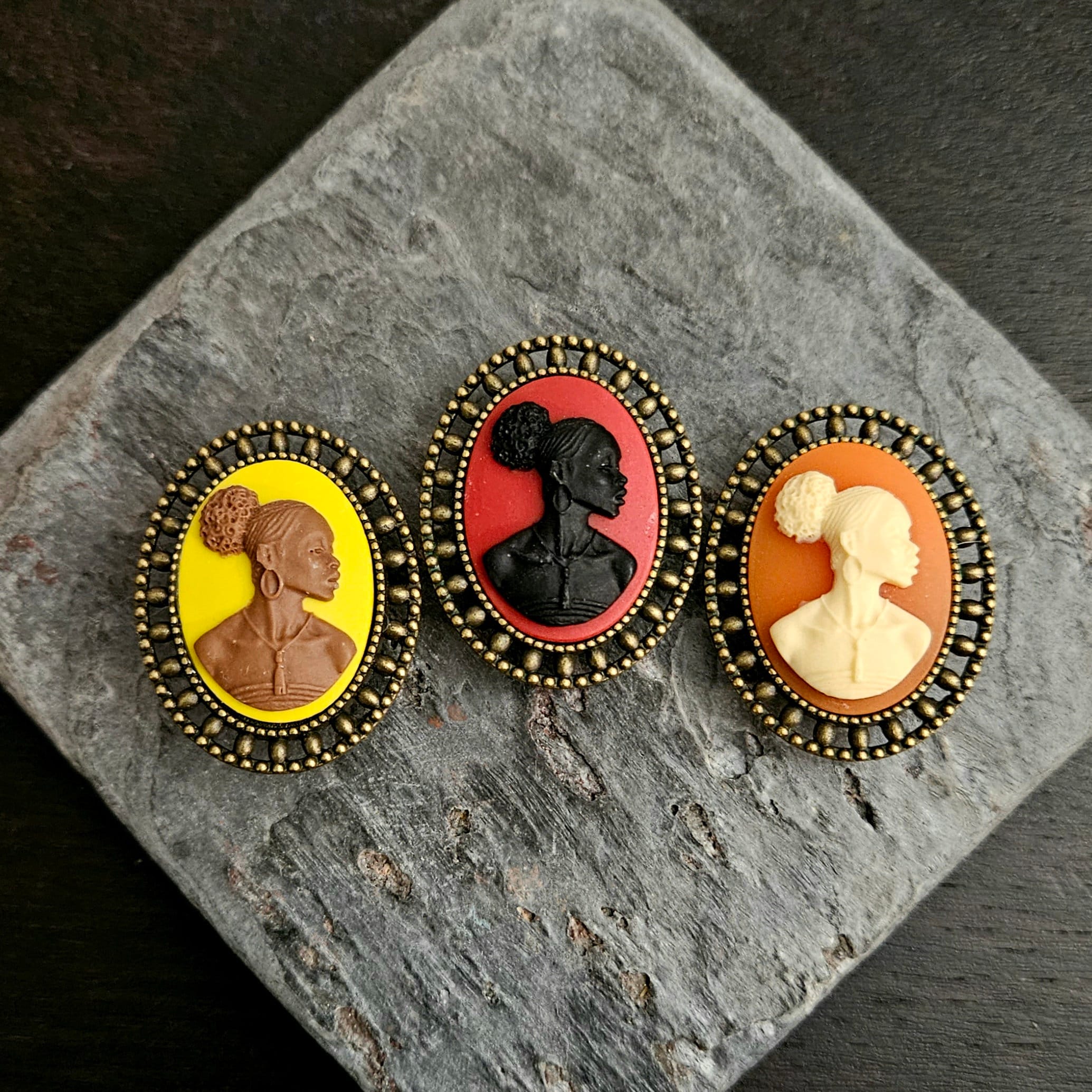 African cheap cameo jewelry