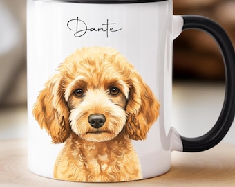 Custom Pet Mug Using Pet Photo + Name Custom Dog Mug Dog Coffee Cup Personalized Pet Mugs Dog Mom Mug Personalized Cat Dad Mug New Dog Mug