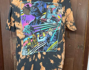 Bleach Tie Dye - Star Wars Short Sleeve