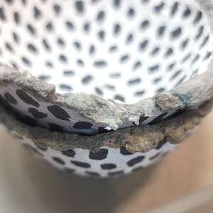 Mini Polka Dot Paper Mache Bowl: Getty image 4