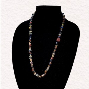 Stone Chip Necklace Series: Chaparral 27.5" all chips