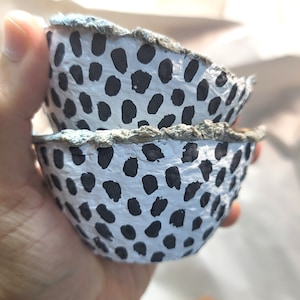 Mini Polka Dot Paper Mache Bowl: Getty image 6