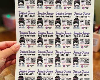 Custom wax boss stickers!