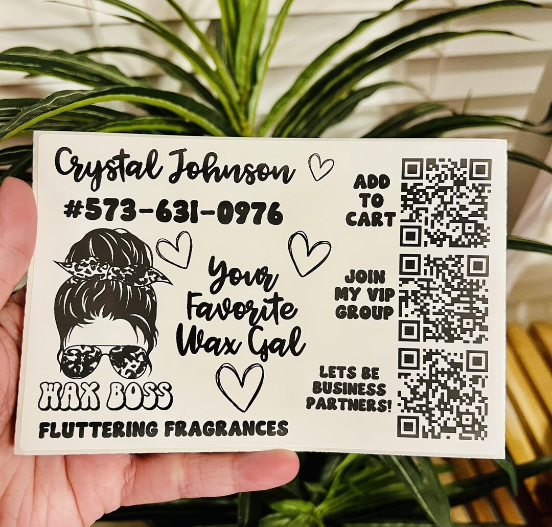 Wax Catalog Stickers! 4x3 OR 4x6 Size - Etsy