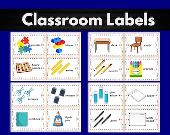 Classroom Labels
