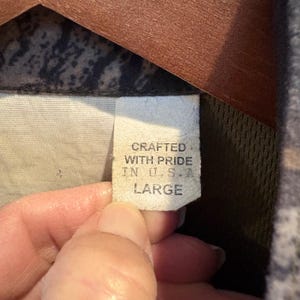 Chaqueta de caza vintage ScentLok para hombre, talla grande, camuflaje Mossy Oak, cremallera completa, botones a presión, bomber, fabricada en EE. UU. imagen 3