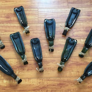 Upcycled Wine Bottle Spoon Rest, Serving Tray