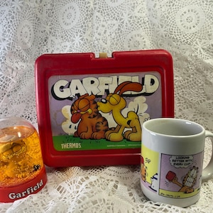 Vintage Garfield Lunchbox - Etsy