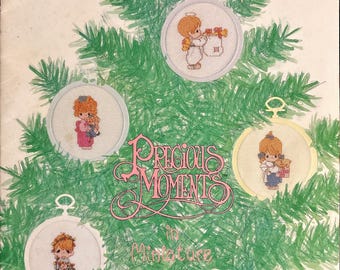 Sweet memories in Miniature DIGITAL DOWNLOAD Cross Stitch Pattern Keepsake for Collectors in English Sweet Childhood Scene VTG