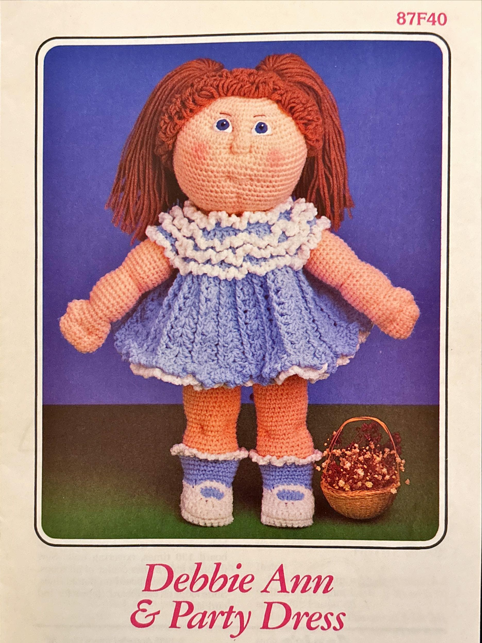 30 Creative Paper Crochet Ideas for Playful Blankets, Decor, and Amigurumi Patterns 30 Debbie Ann’s Party Dress Crochet Pattern